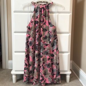 ASTR High neck shift dress